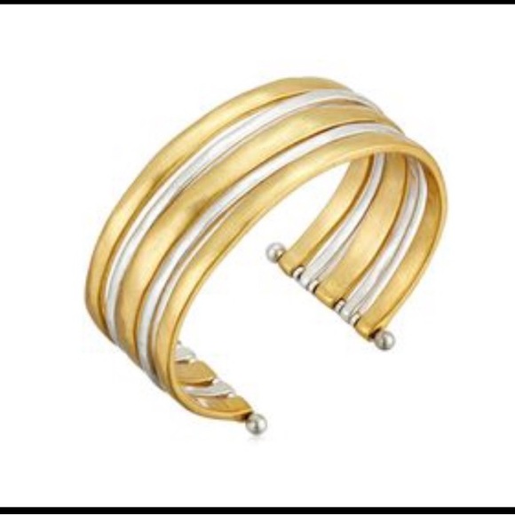 Lucky Brand Multi-Row Cuff Bracelet NWT $39 - Picture 1 of 9